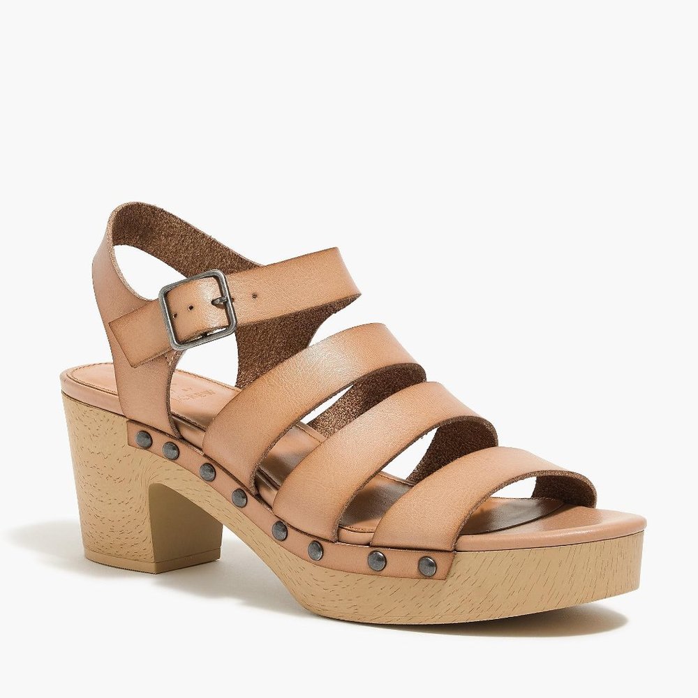 J. Crew Strappy Platform Clog - image 1